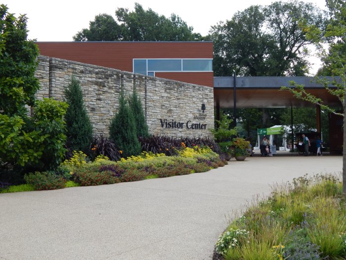 The Morton Arboretum visitor's center 