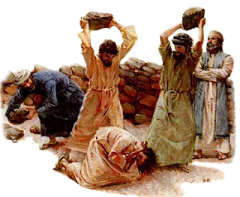 Stephen being stoned (1)