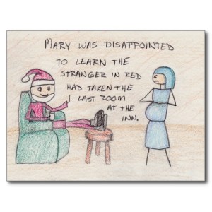 no_room_at_the_inn_postcard