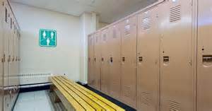 locker room